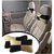 DLT Designer Car Seat Neck Cushion Pillow - Beige and Black Colour
