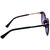 Stacle Leather Temple Design Over-sized Women's Sunglasses (Purple Frame) -ST...