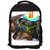 Snoogg A Dogs Life Having Fun At A Party Digitally Printed Laptop Backpack