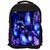 Snoogg Glowing Flowers Inspired 2634 Digitally Printed Laptop Backpack