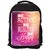 Snoogg Typographic Poster Design Be Active Be Healthy Be Happy Designer Laptop Backpacks