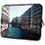 Snoogg Lake View City 10.2 Inch Soft Laptop Sleeve