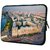 Snoogg White Big Palace 10.2 Inch Soft Laptop Sleeve