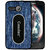 Casotec Metal Back TPU Back Case Cover for Lenovo A316i - Dark Blue