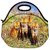 Snoogg Small Foxs Travel Outdoor Tote Lunch Bag