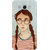 Dreambolic A Girl With Red T Shirt Graphic Mobile Back Cover