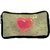 Snoogg Small Heart Poly Canvas  Multi Utility Travel Pouch