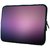 Snoogg Lite Purple Pattern Design 10.2 Inch Soft Laptop Sleeve