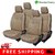 Hi Art Beige Leatherite Custom Fit Seat Covers for Maruti Ciaz