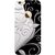 Casotec Black And White Design 3D Printed Back Case Cover for Apple iPhone 6 / 6S