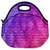 Snoogg Abstract Purple Pattern Travel Outdoor Tote Lunch Bag