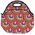 Snoogg Mixed Colors Pattern Travel Outdoor CTote Lunch Bag