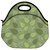 Snoogg Green Leaves Travel Outdoor CTote Lunch Bag