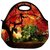 Snoogg Red Leaves In Trees Travel Outdoor Tote Lunch Bag