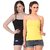 Friskers Multi Color Camisole Pack of 2