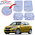 Auto Pearl - Premium Quality Heavy Duty Transparent 4Pc Pvc Rubber 6204 Clear Car Mat For - Maruti Suzuki Swift New Model