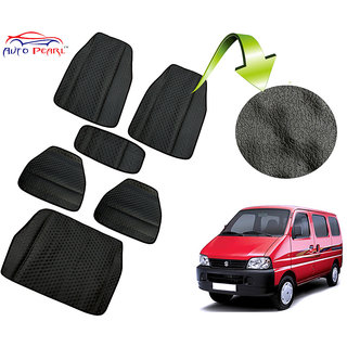 Buy Auto Pearl Premium Quality Ultra Thin Heavy Duty Car Floor Lamination with Boot Black PVC Carpet Maruti Suzuki Eeco Online 1099 from ShopClues