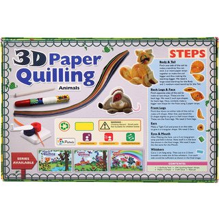 Buy Ratna's PAPER QUILLING Animal 3D Online @ ₹315 from ShopClues