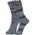 DUKK Men's Grey Ankle Length Cotton Lycra Socks (Pack of 2)