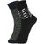 DUKK Men's Green  Black Ankle Length Cotton Lycra Socks (Pack of 2)