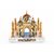 Crystal 24 Karat Gold Plated Taj Mahal Home Decorative Souvenir Gift