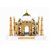 Crystal 24 Karat Gold Plated Taj Mahal Home Decorative Souvenir Gift