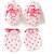 Ben Benny Little Bird and Polka Printed Mittens Set of 2, 0 to 6 Months