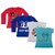 Indistar Women Combo Pack Offer 2 Full Sleeves and 2 Half Sleeves Printed T-Shirt (Set of -4)