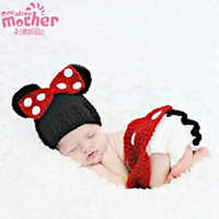 Beautiful Minnie Mouse Costume For Infants Photography