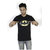 Batman logo round neck half sleeve unisex 100 cotton  T-shirt