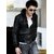 P011 - Italiano TUCCI Slim Long Semi Leather Jacket For Men Party Wear any Season Smart Wear Jacket