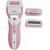 Gemei Rechargeable 3 in 1 Multi-Functional Body Groomer GM-3052 Epilator For Women  (Pink) + FREE SPONGE FOR CLEANING