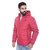 Trufit Maroon  Long Sleeve Mens Jacket