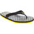 Xystis Black and Yellow Fashion Flipflops