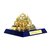 Crystal 24 Karat Gold Plated Akshardham Mandir Of New Delhi Home Decorative Souvenir Gift