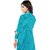 The Four Hundred Womens Sky Blue Color Dupion Anarkali Dress Material (Chudidar) (BR-1762)