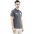 Celio Grey Polo Neck T-Shirt For Men