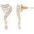 Aditri Cz American Diamond Mangalsutra Earring Set