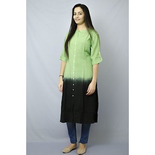 Double Shaded Kurti Size  M XL XXL Color  Single Color at Rs 500   Piece in Jaipur