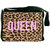 Snoogg Queen Leopard Print Designer Laptop Messenger Bag