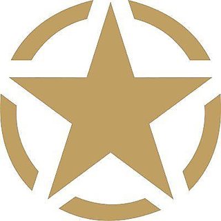 Buy CUSTOMISED STAR WHITE STICKER FOR 