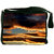 Snoogg Evening Clouds In Sky Background Digitally Printed Laptop Messenger  Bag