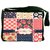 Snoogg Shabby Chic Rose Patterns And Seamless Backgrounds Designer Laptop Messenger Bag