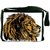 Snoogg Sketch Of A Big Male African Lion Vector Illustration Digitally Printed Laptop Messenger  Bag