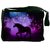 Snoogg Enchanted Unicorn Digitally Printed Laptop Messenger  Bag