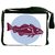 Snoogg Atlantic Codfish Retro Designer Laptop Messenger Bag