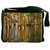 Snoogg Water In Forest Digitally Printed Laptop Messenger  Bag