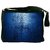 Snoogg Abstract Blue Paint Design Digitally Printed Laptop Messenger  Bag