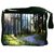 Snoogg Abstract Road In Forest Digitally Printed Laptop Messenger  Bag