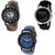 Relish 944C Casual Analog Multicolour Dial Wrist Watch for Men - Pack of 3
